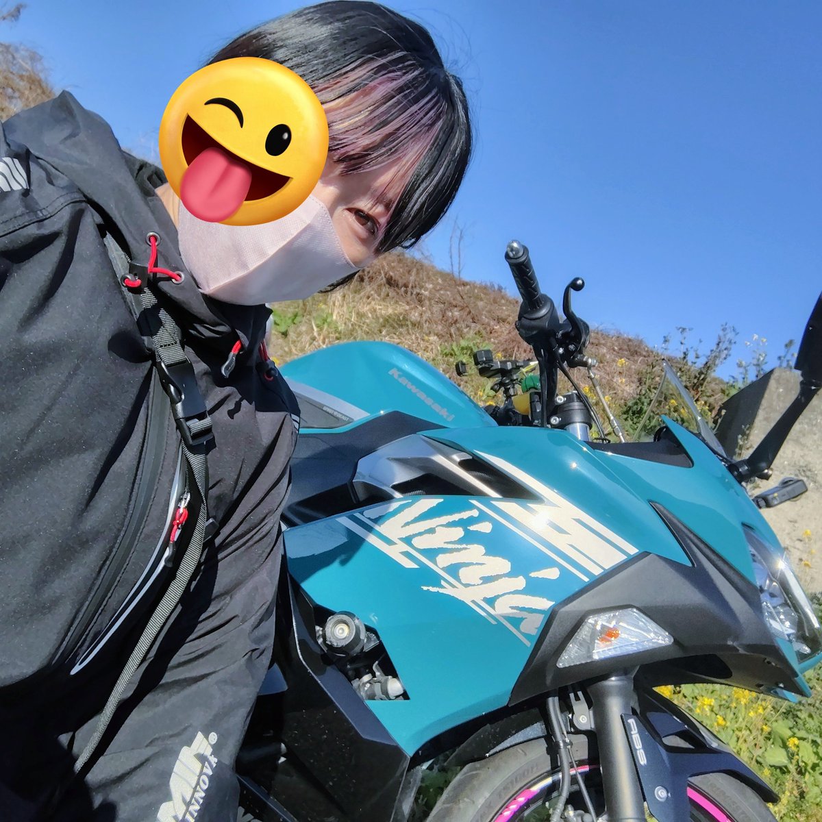 改めて自己紹介🏍️ 名前:ハイジ 性別:メス 年齢:30代 身長:165 住み