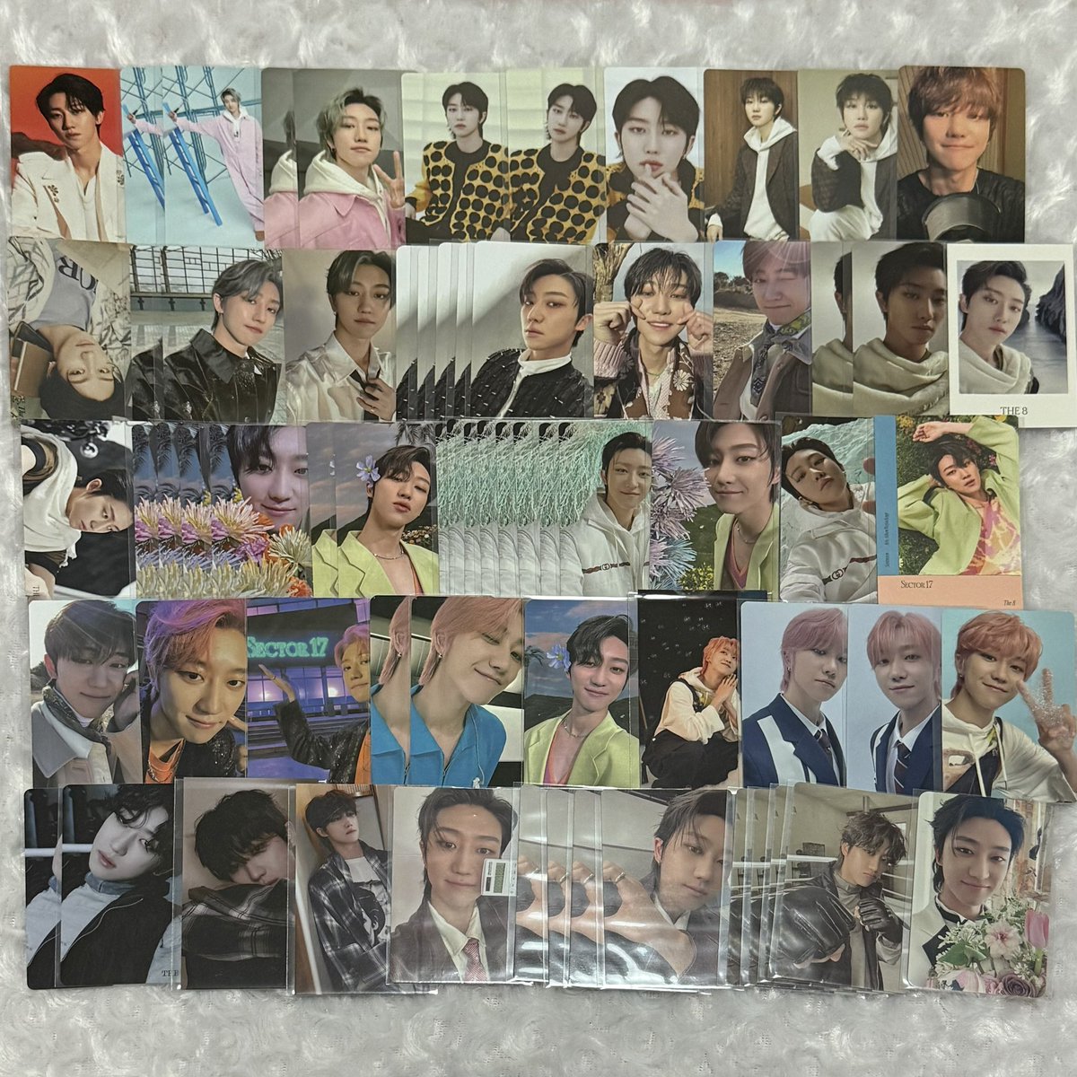 SEVENTEEN セブチ 過去トレカ 特典 チェキ ラキドロ 交換 TXT TOMORROW