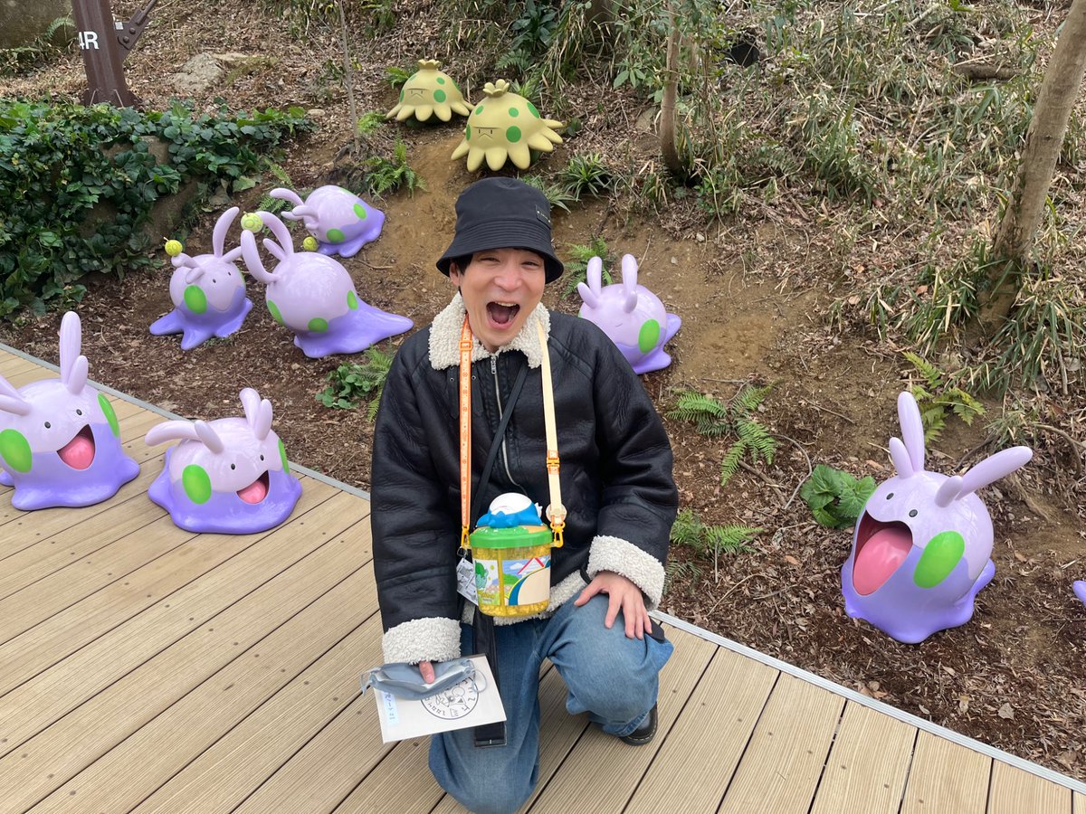 先日行ってきました。念願のポケパークカントー！！ 最高でした。…まっ