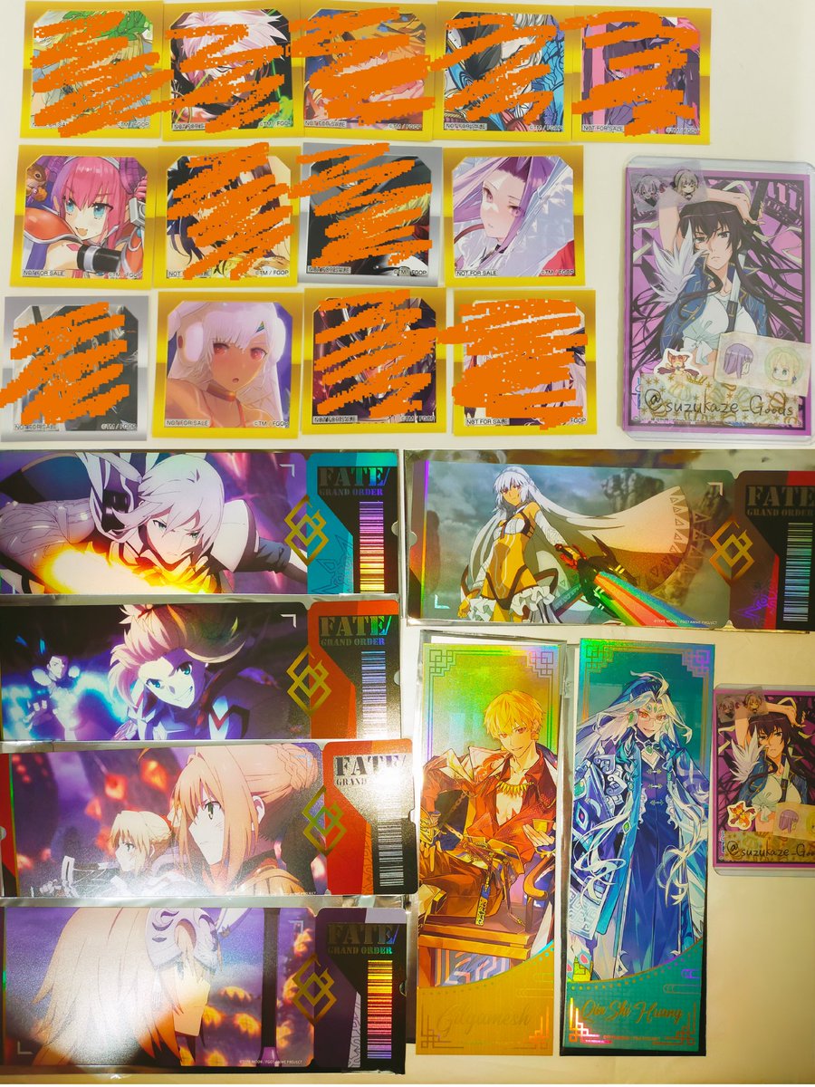 交換】Fate FGO 最終再臨展 入場特典 ステッカー FGOフェス 譲)異種 缶