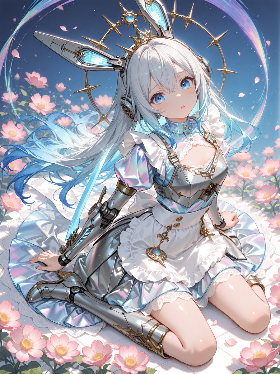 今朝のメカ娘 Fictional SFW anime illustration