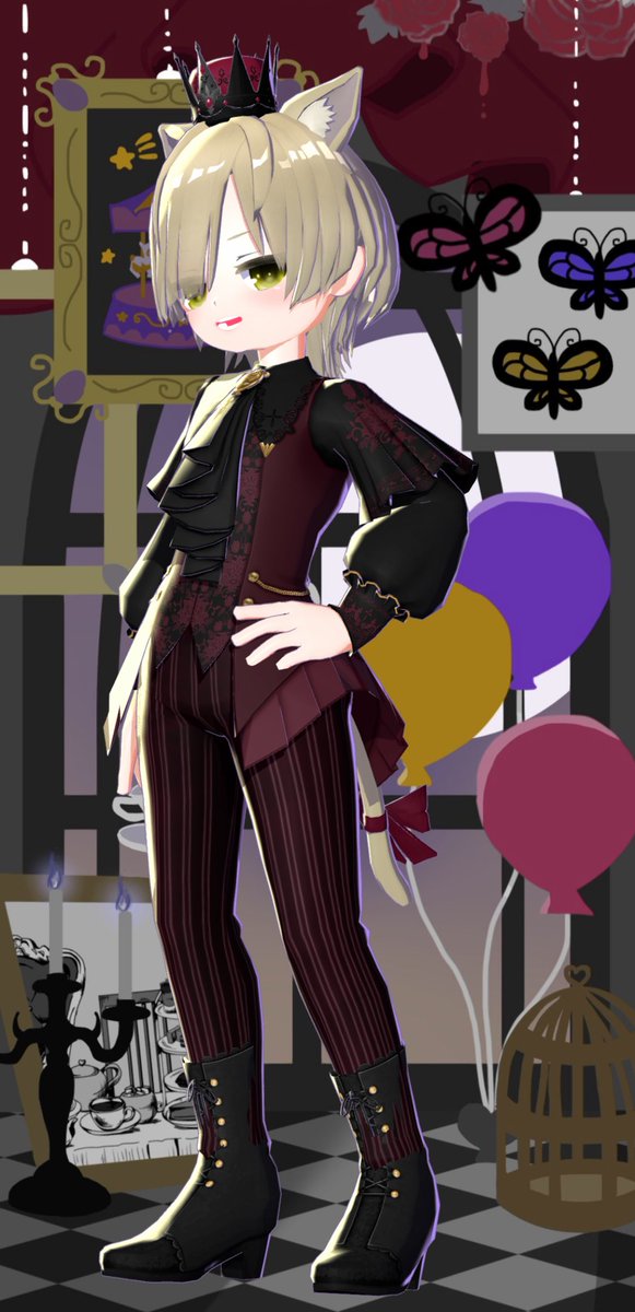 おはよお！！🐱 今日はにゃんこの王さまじゃば！！👑 毎日狂ったように