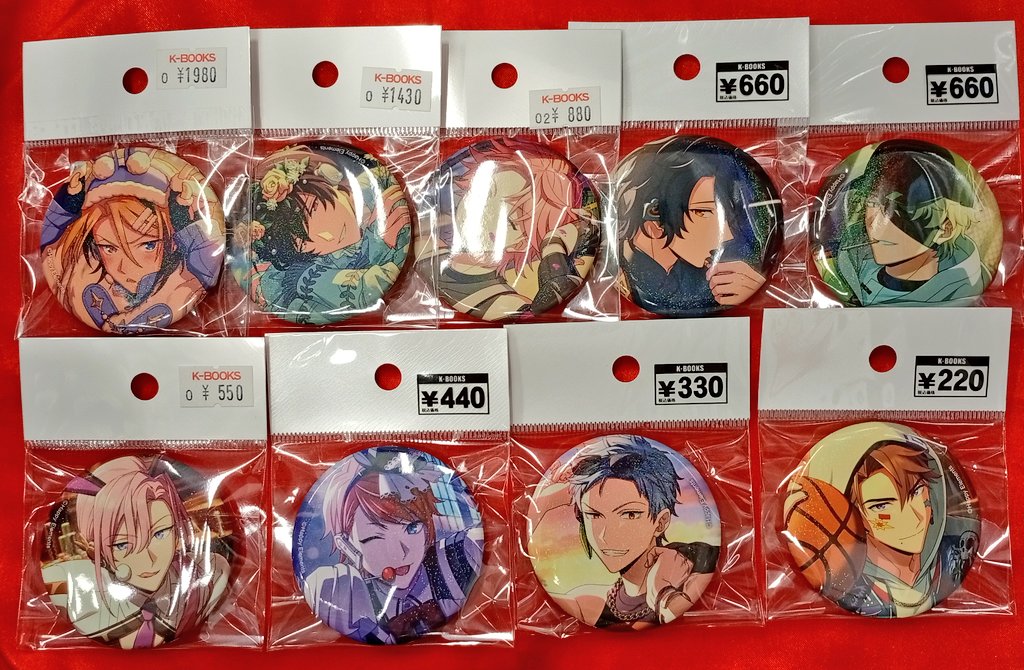 入荷情報】 エリオスライジングヒーローズ エリオスR 各種缶バッジ