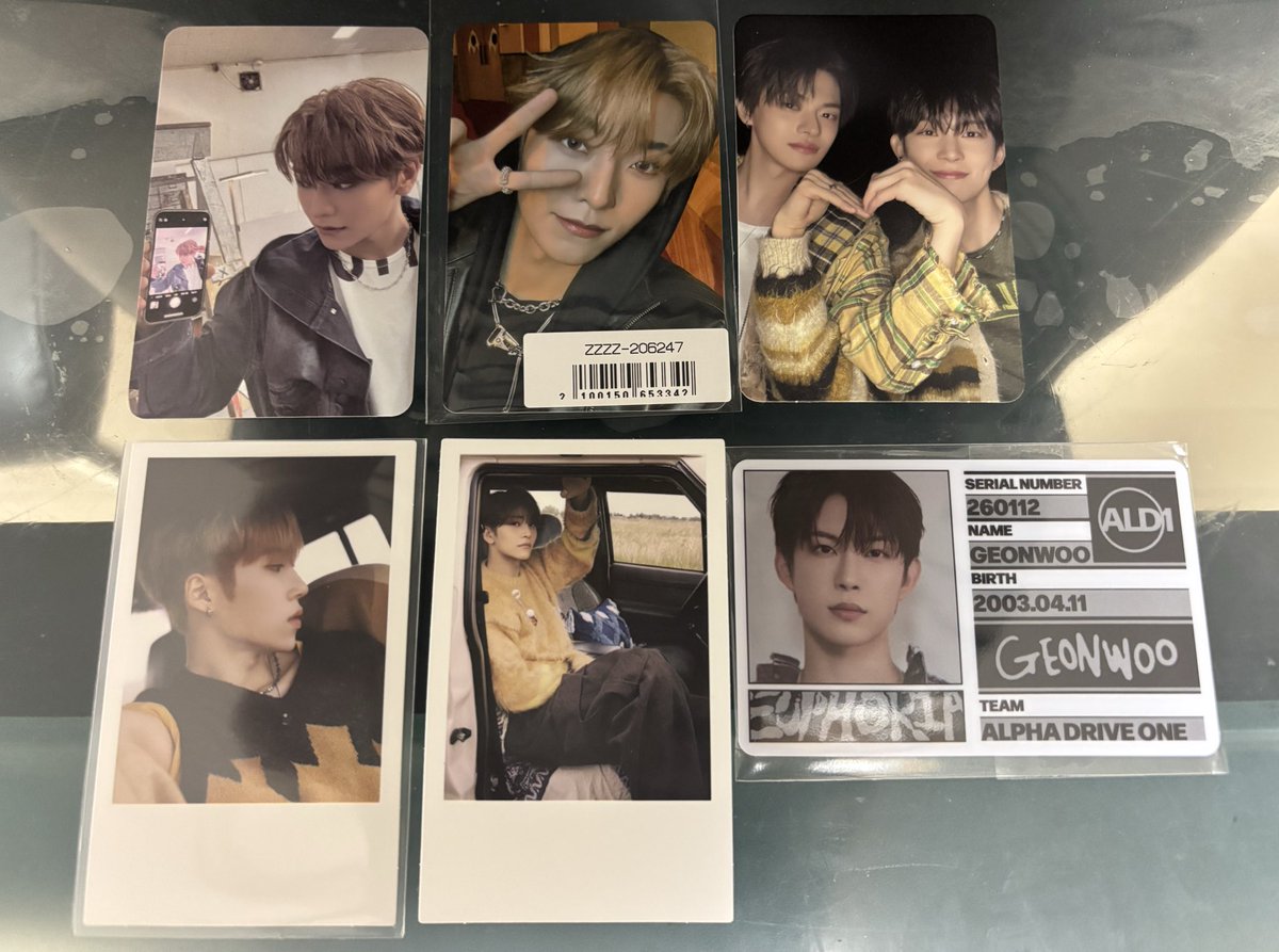 ALD1 ALPHA DRIVE ONE EUPHORIA トレカ ステッカー 交換 特典 【譲