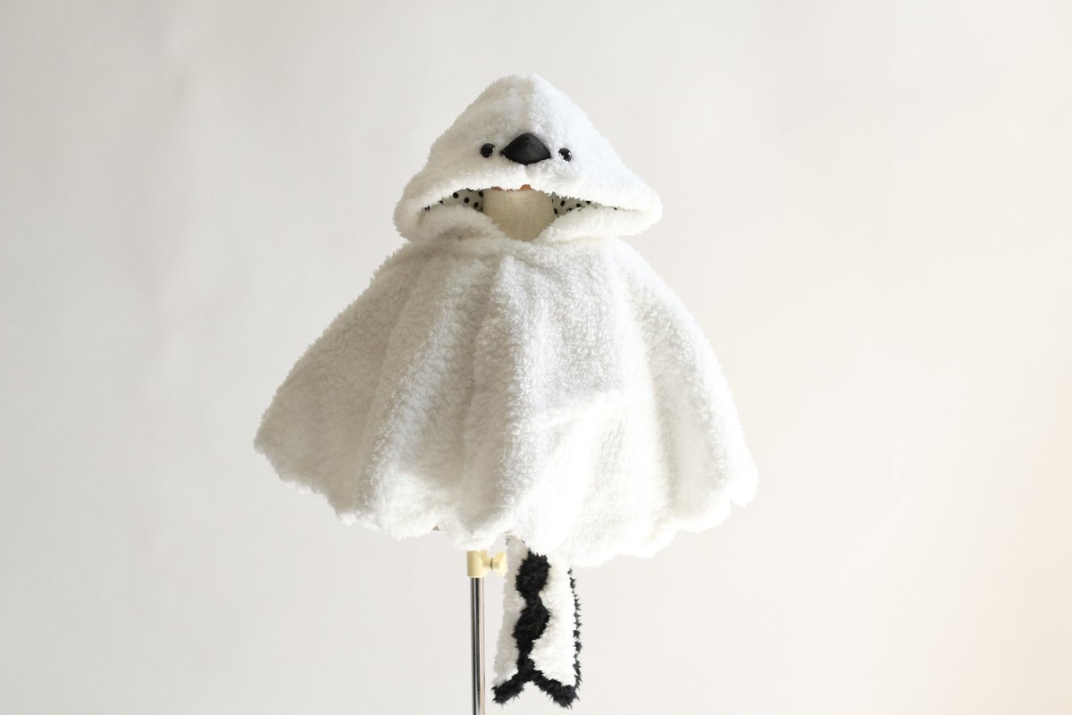 茨城への直販は初めてなので 初めて実物のふわもこケープを 見る方も