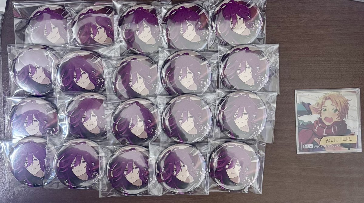 交換】あんスタ MELLOW DEAR US メロアス 缶バッジ 譲:望見20点 求