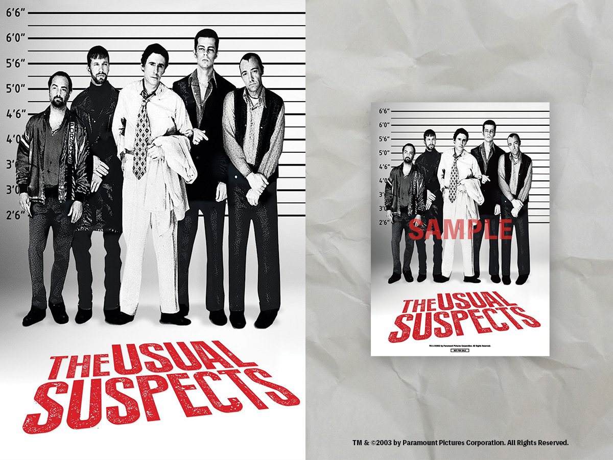 Filmarks 90's 第15弾 『#ユージュアル・サスペクツ』 3月6日（金