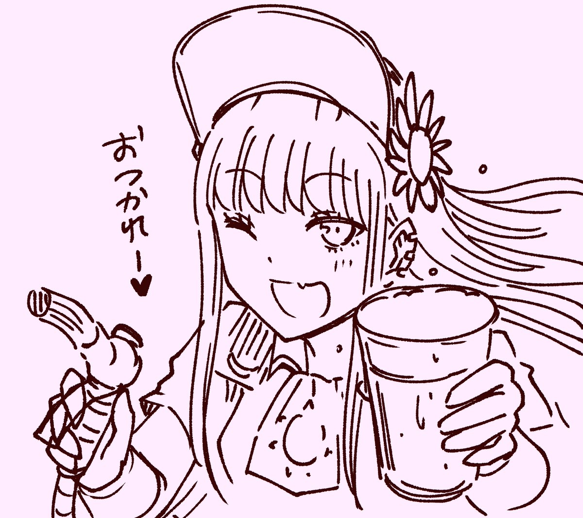 今週の原稿完成！ お疲れ様ー🍻