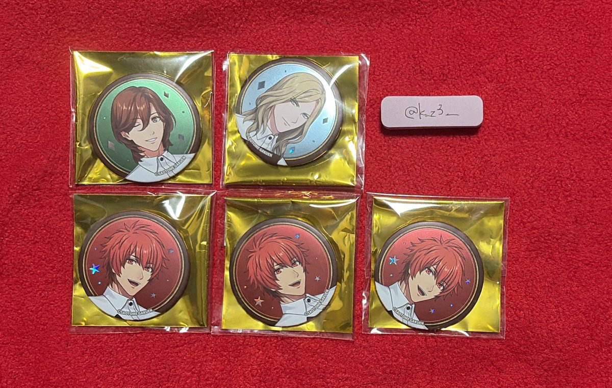 交換譲渡】うたプリ スイパラ Cafe de EMOTION ライエモ 缶バッジ 譲