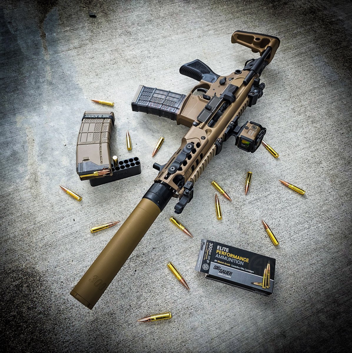 オマケ MCX Rattler-LT 300 blackout