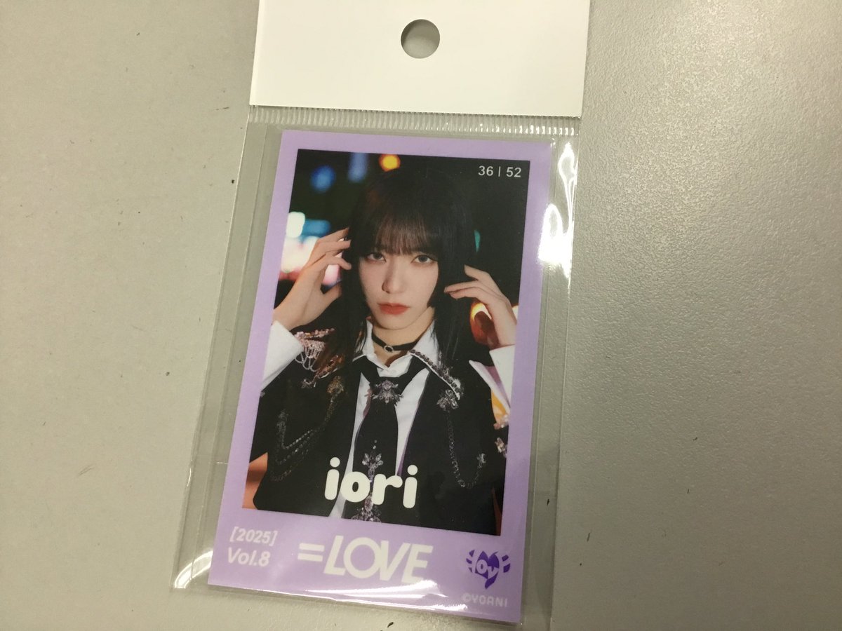 野口衣織ちゃん🌱 『呪って呪って』ミニフォトカード入荷です🙌