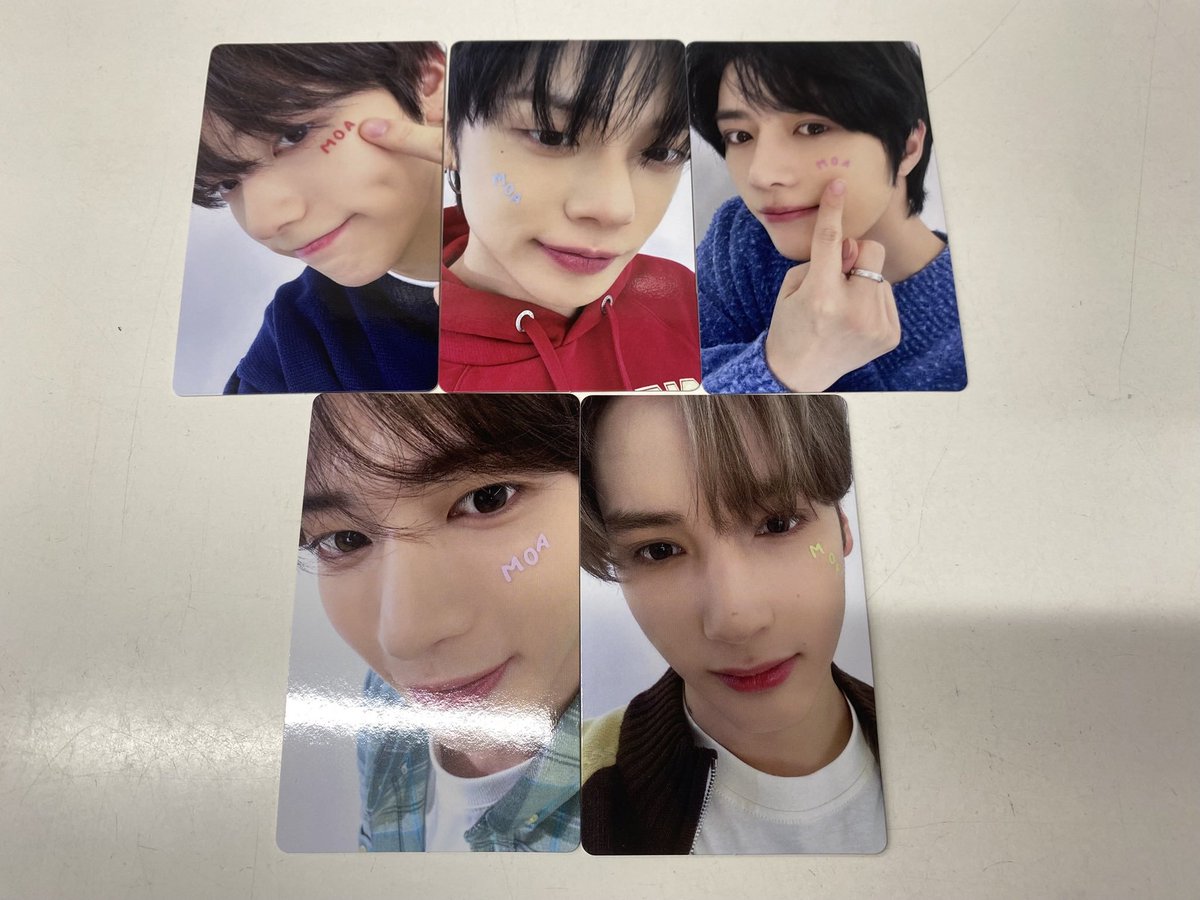 TXT #TOMORROW_X_TOGETHER TXT MOAZONE FC限定トレカ入荷☺️ 数に限り