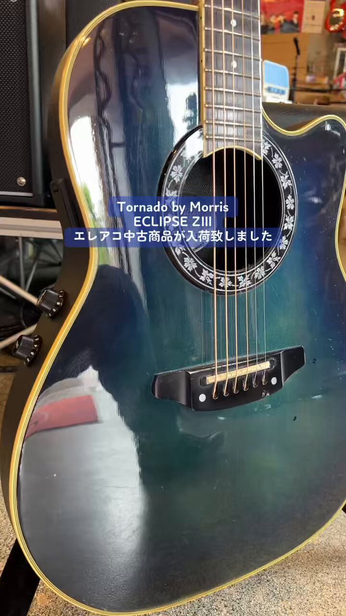 入荷情報】 Tornado by Morris ECLIPSE ZⅢ エレアコ中古商品が入荷