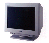 ソニー、21インチ平面ブラウン管「FDトリニトロン」搭載ディスプレイ