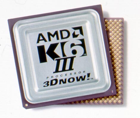 AMD、L2キャッシュ内蔵、L3キャッシュまで対応したK6-III