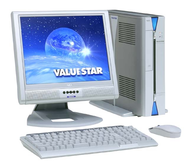 NEC、Windows XPを搭載し、デザインが一新されたVALUESTARシリーズ