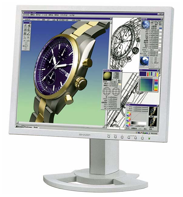 シャープ、SXGA表示の18.1型液晶2機種4モデル