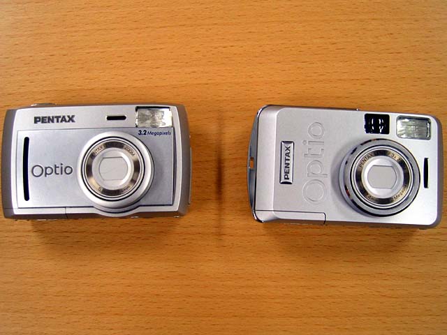 ペンタックス、実売3万円でフレキシブル液晶を搭載した「オプティオ33LF」