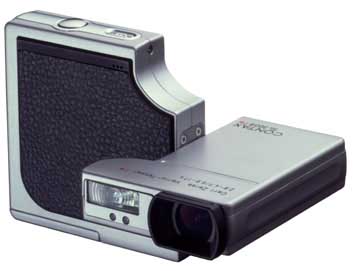 京セラ、レンズ回転式デジカメにCarl Zeiss T＊レンズ搭載の高級機