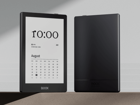 Android搭載の6型モノクロ電子ペーパー「BOOX Go 6」 - PC Watch