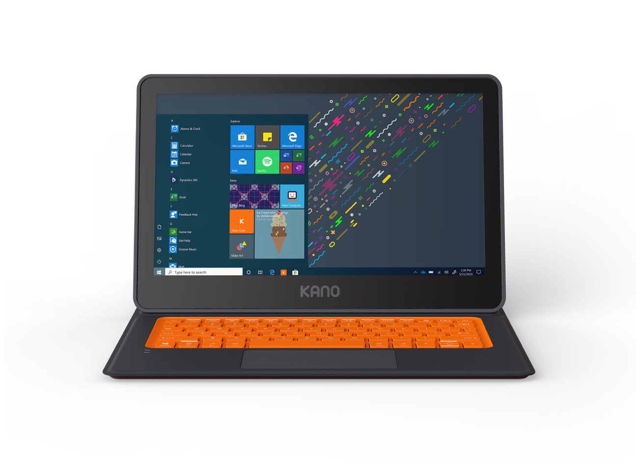 子ども向けの自作式11.6型2in1「Kano PC」 - PC Watch