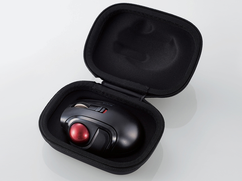 エレコム、持ち運び用ケース付きの無線トラックボール4種 - PC Watch