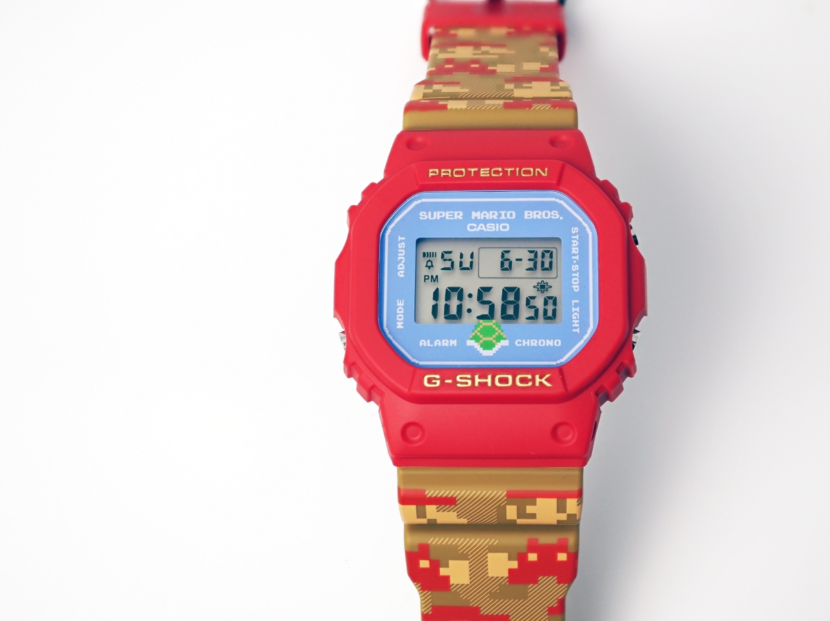やじうまミニレビュー】G-SHOCKがスーパーマリオと超絶コラボ!!その