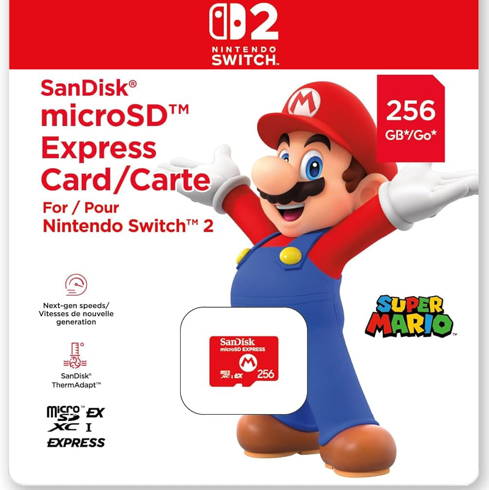 在庫あり!Switch 2用に超品薄なmicroSD Expressをゲットせよ - PC