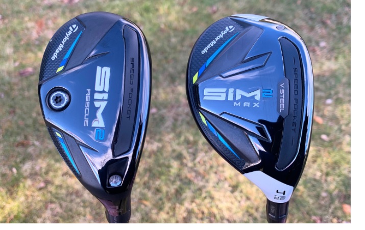 テーラーメイドSIM2レスキュー、SIM2マックスレスキュー 高いスピンと