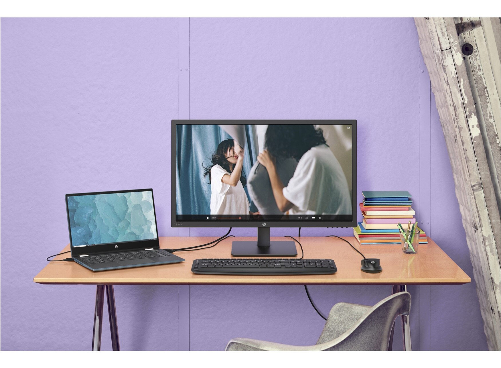HP V28 4K Monitor – Pentacloud Limited
