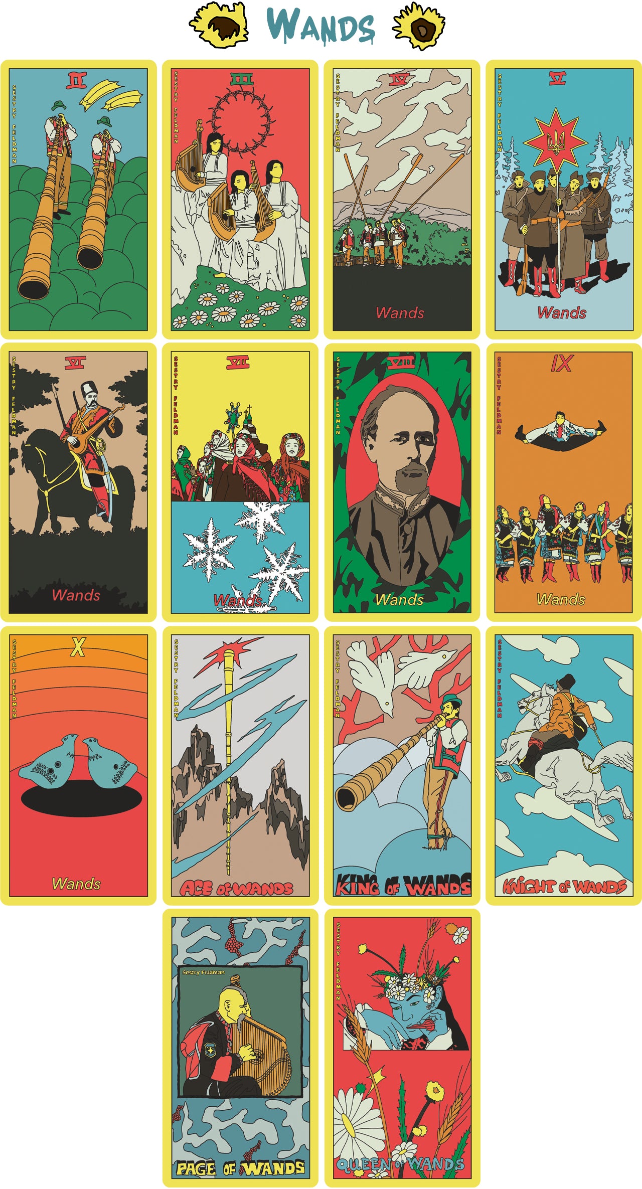 Glory to Ukraine Tarot – Pentagram Publishing