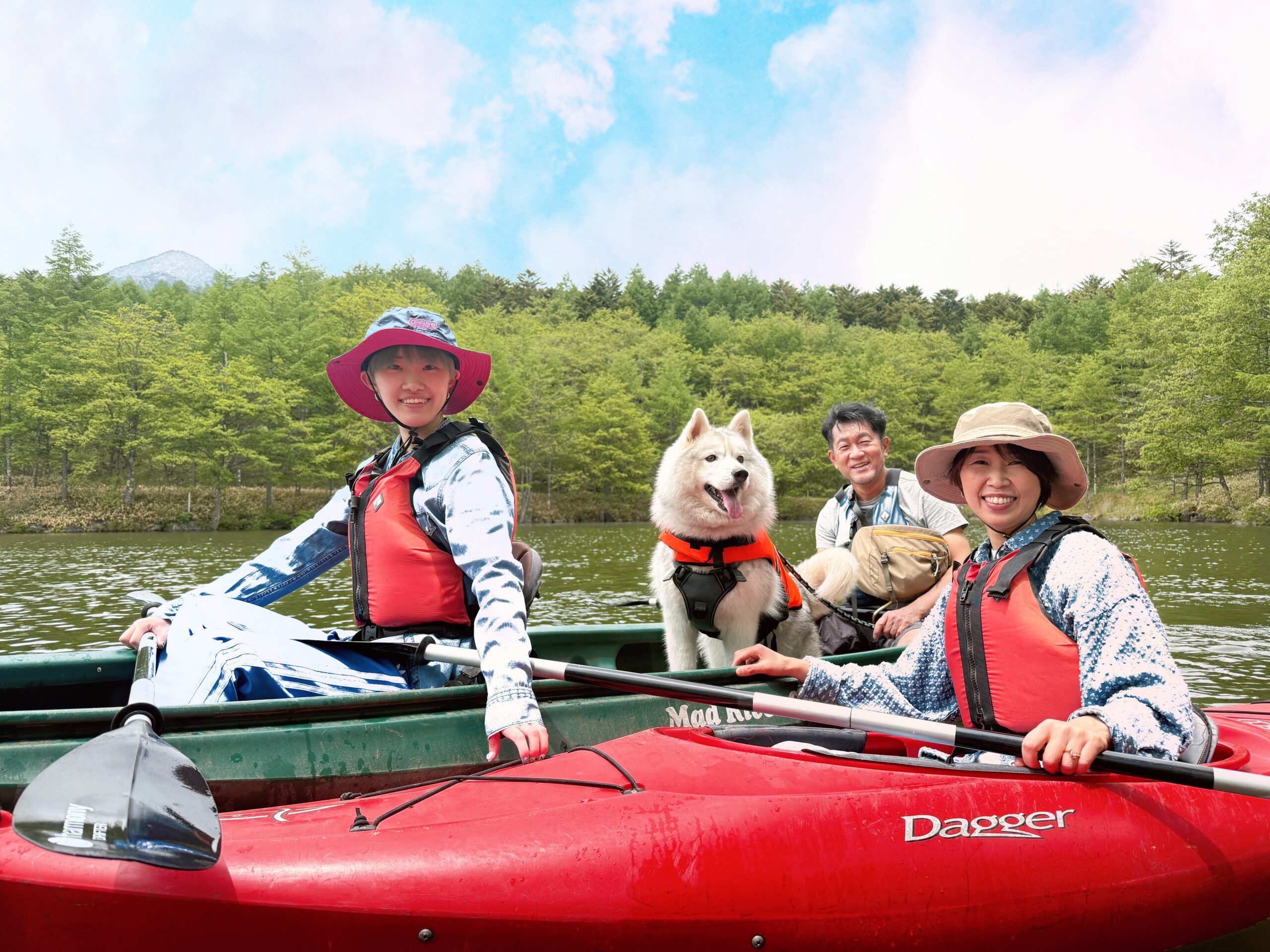 愛犬とカヤック体験！ カヤック犬デビューしてみませんか
