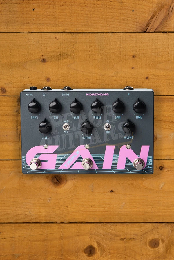 NORDVANG TRIPLE GAIN ギターエフェクター Nordvang Custom Triple