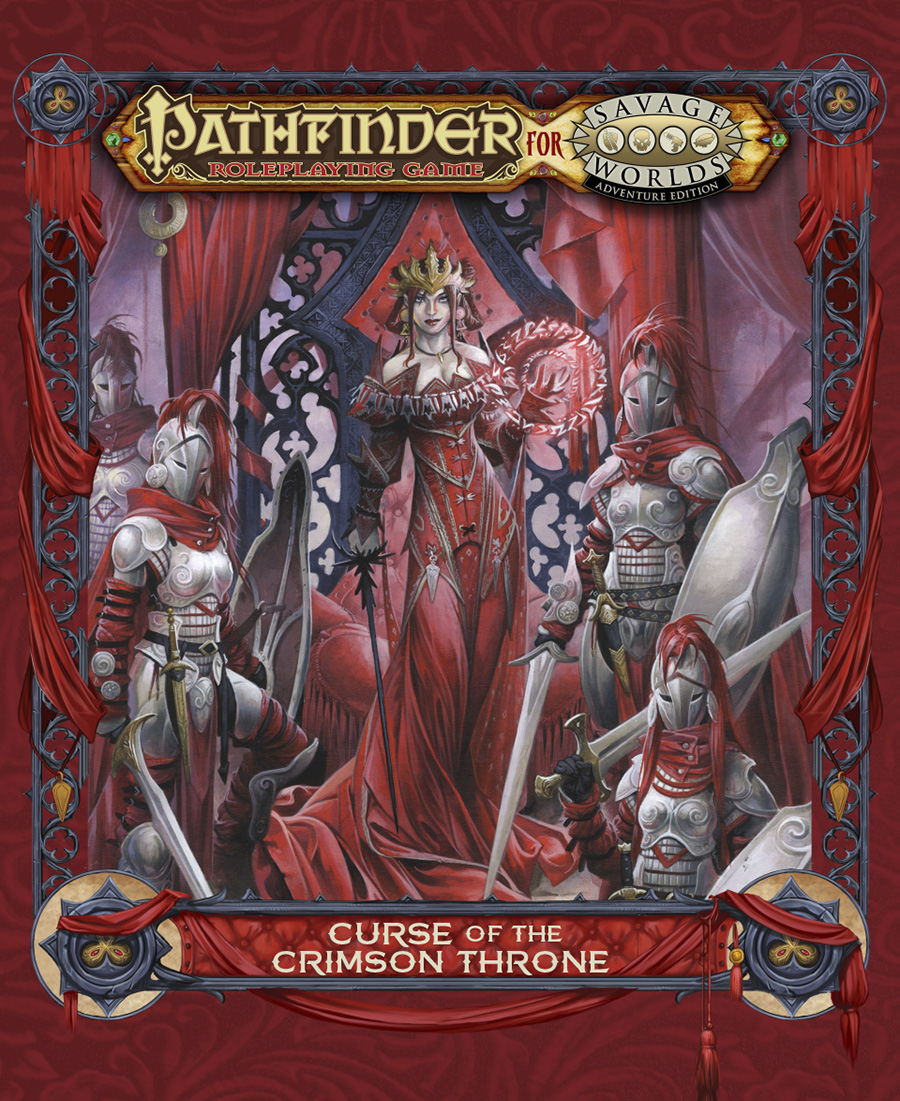Pathfinder® for Savage Worlds: Curse of the Crimson Throne Boxed
