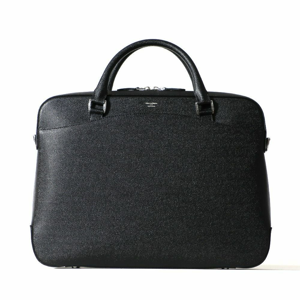 CA015-ブリーフバッグ(1室タイプ) BLACK | PELLE MORBIDA ペッレ モルビダ