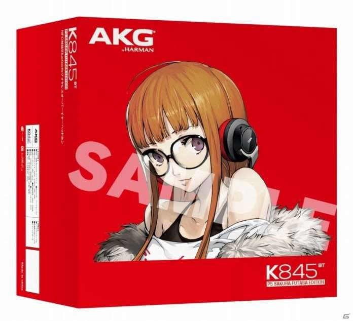 Persona 5 Futaba Sakura Model Headphones Collaboration Announced