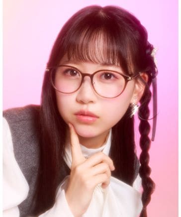 FRUITS ZIPPERコラボ】松本かれんモデル/ボストン型メガネ/Zoff