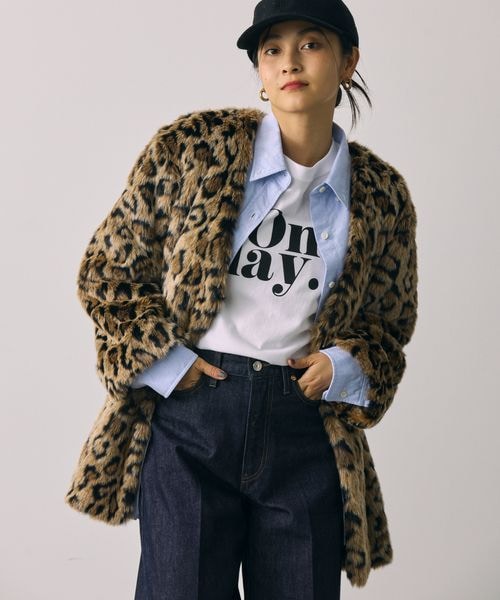 レオパードノーカラージャケット | [公式]バビロン（BABYLONE）通販