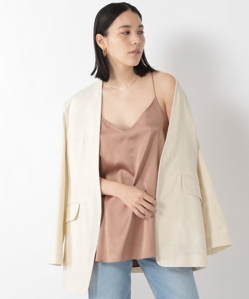 NUDE ルシアスシルクキャミソール