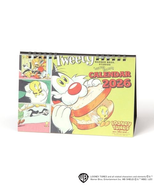 LOONEY TUNES】コラボ 卓上カレンダー 【2026年ダイアリー】 | [公式