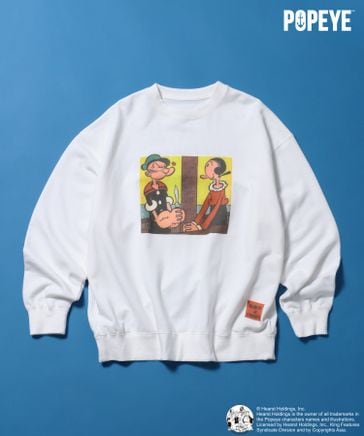 POPEYE(TM)】CHARACTER PRINT SWEATSHIRT | [公式]ニコアンド（niko