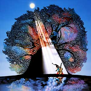 月光の響き』（藤城清治） : つきのくさぐさ