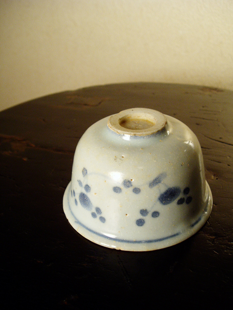 古染付なずな文盃 : 青蓮亭日記