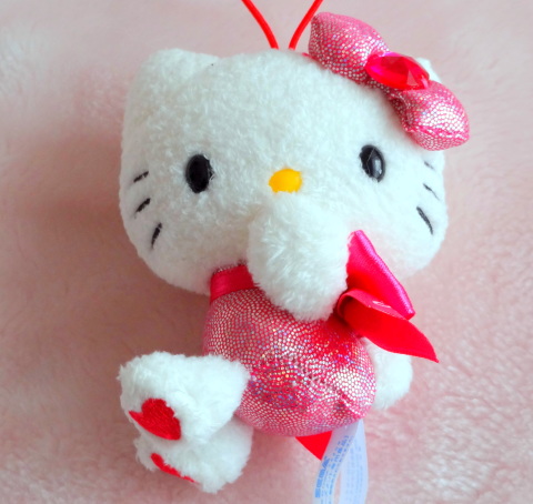 キティ 誕生石 プチマスコット パール ハローキティ、誕生石プチ