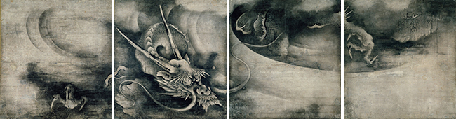 海北友松筆「雲龍図」 キャノン綴TSUZURIプロジェクト : お茶をどうぞ♪