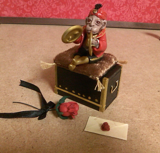 オペラ座・猿のオルゴール完成〜 : 粘土天国