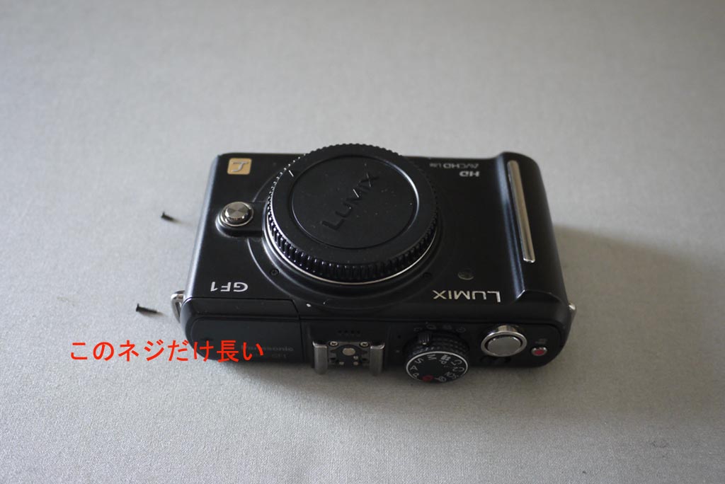 バッテリーエラーの出ていた Lumix GF1 が甦った！ : 百耳人ライフ