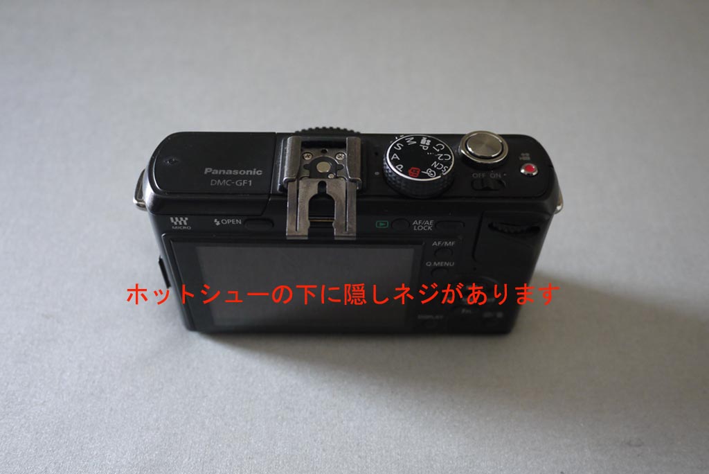 バッテリーエラーの出ていた Lumix GF1 が甦った！ : 百耳人ライフ
