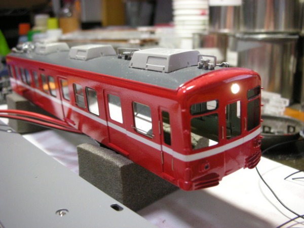 タニカワ京急700形（その18）ヘッドライト・テールライト : 工作