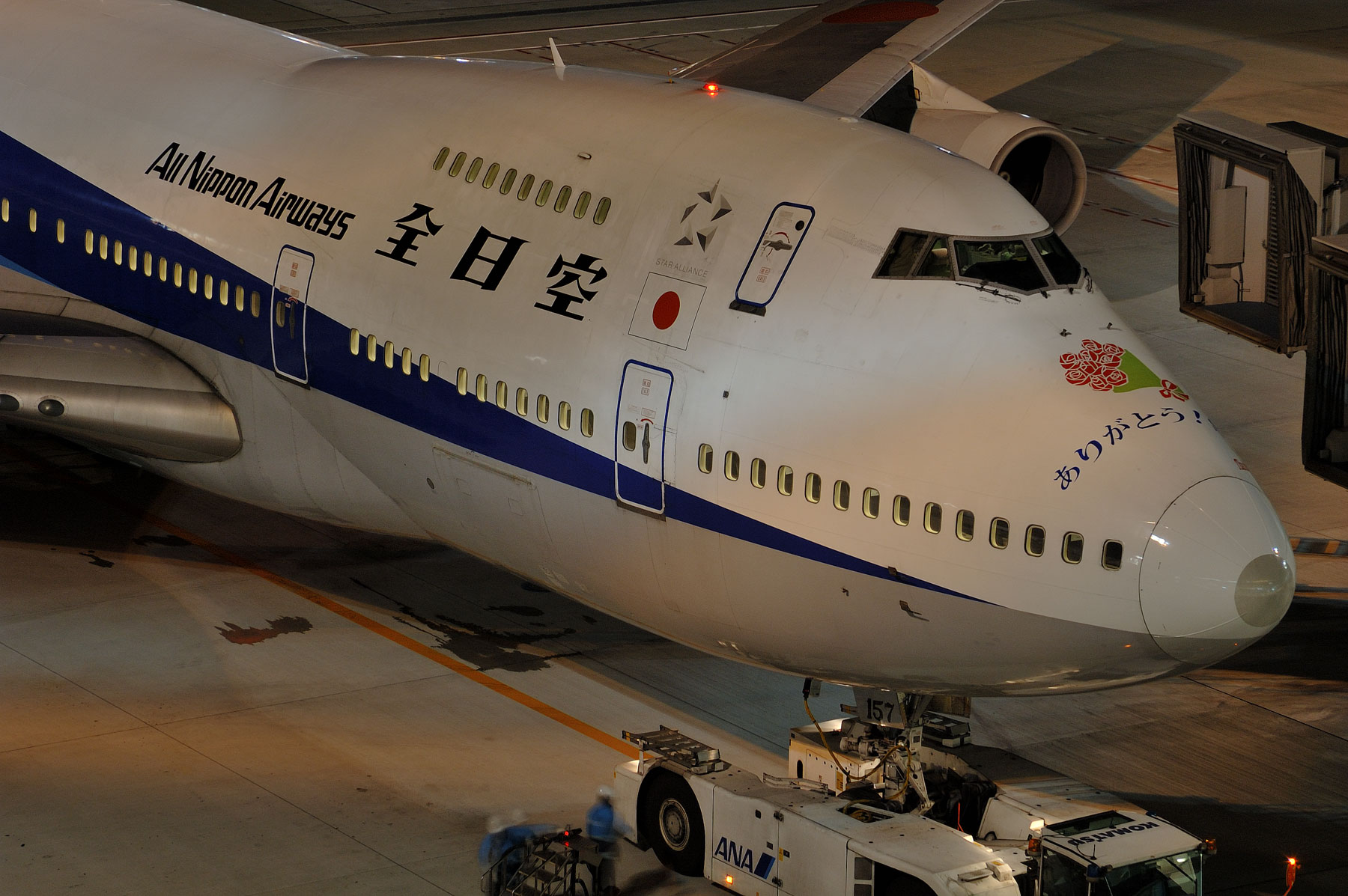 BOEING 747SR-81 / JA8157 -最後の夜- : SKY LOUNGE GARDEN